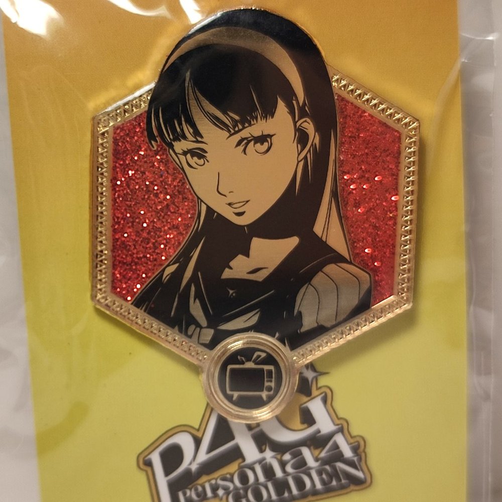 Persona 4 Yukiko Amagi Golden Series Enamel Pin Official Atlus Collectible